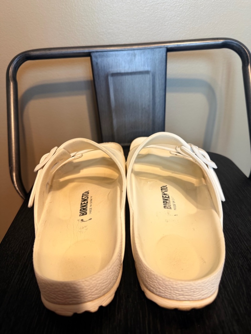 Birkenstock Eva Unisex Arizona Sandals White 38 - Picture 13 of 16